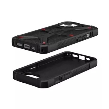 UAG Monarch case - ochranné pouzdro pro iPhone 15 (kevlar black)