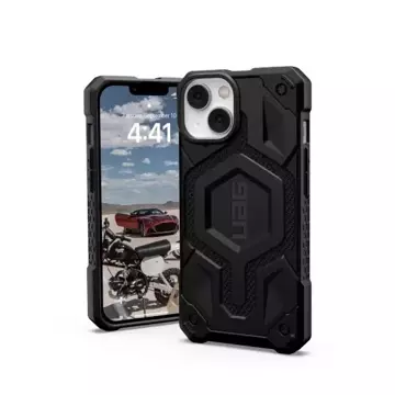 UAG Monarch - ochranné pouzdro pro iPhone 14 Plus kompatibilní s MagSafe (kevlar-černý)