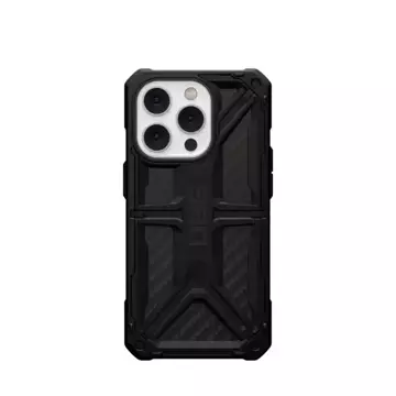 UAG Monarch - ochranný obal pro iPhone 14 Pro (karbonové vlákno)