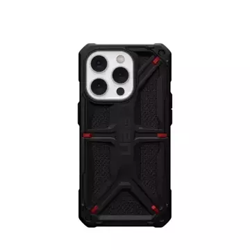 UAG Monarch - ochranný obal pro iPhone 14 Pro (kevlar black)