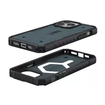 UAG Pathfinder Magsafe case - ochranné pouzdro pro iPhone 15 Pro Max (mrakově modré)