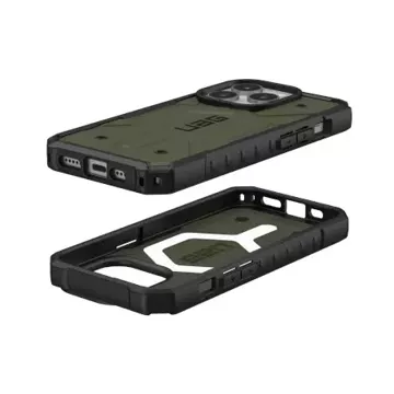 UAG Pathfinder Magsafe case - ochranný obal pro iPhone 15 Pro (olivový)