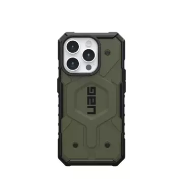 UAG Pathfinder Magsafe case - ochranný obal pro iPhone 15 Pro (olivový)