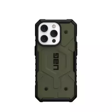 UAG Pathfinder - ochranné pouzdro pro iPhone 14 Pro Max kompatibilní s MagSafe (olivový)