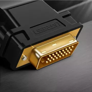 UGREEN HDMI adaptér (samice) – DVI 24 1 (samec) FHD 60 Hz černý (20124)