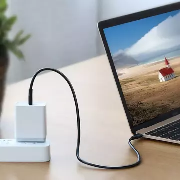 UGREEN USB Type C kabel pro nabíjení a přenos dat 3A 1,5m černý (US286)