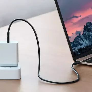 UGREEN USB typ C kabel pro nabíjení a přenos dat 3A 0,5m černý (US286)