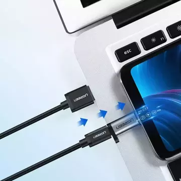 UGREEN adaptér z USB typu C na micro USB šedý (50590)