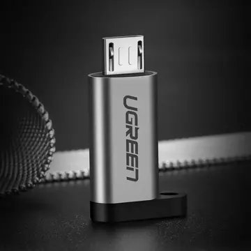 UGREEN adaptér z USB typu C na micro USB šedý (50590)