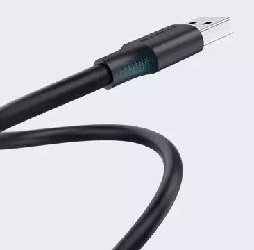 "UGREEN kabel USB 2.0 (samec) - kabel USB 2.0 (samec) 1 m černý (US128 10309)"