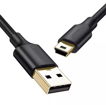 UGREEN kabel USB - mini USB 480 Mbps 3 m černý (US132 10386)