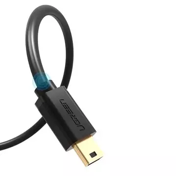 UGREEN kabel USB - mini USB 480 Mbps 3 m černý (US132 10386)