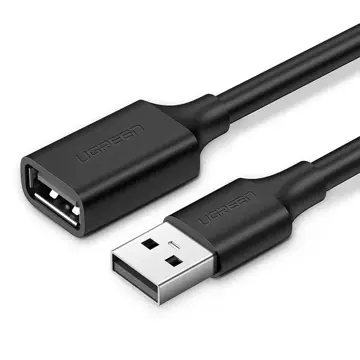 UGREEN kabel USB (samice) - USB (samec) adaptérový kabel 2m černý (10316)