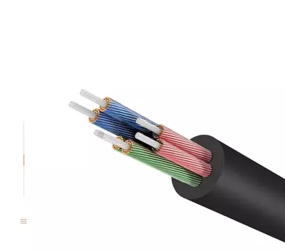 UGREEN kabel rozbočovací kabel pro sluchátka 3,5 mm mini jack AUX 20 cm (2 x audio výstup) stříbrný (10532)