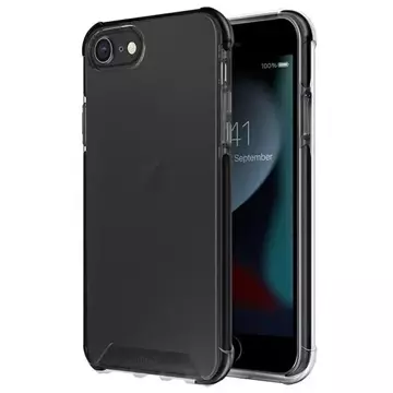 UNIQ Combat pouzdro na telefon Apple iPhone SE 2022 / SE 2020 /7/8 černá/karbonově černá