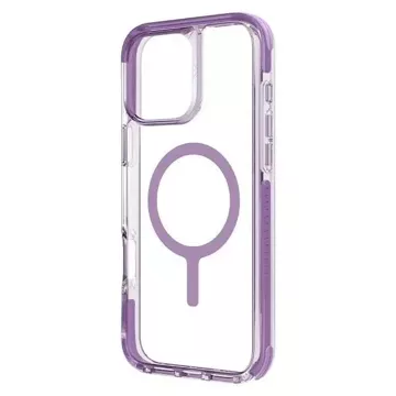 UNIQ Combat pouzdro pro iPhone 16 Plus 6,7" Magclick Charging Pink/Grape Pink