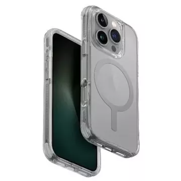 UNIQ Combat pouzdro pro iPhone 16 Pro Max 6,9" Magclick Charging Grey/Stone Grey