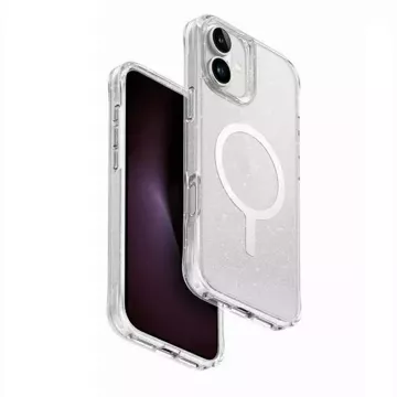 UNIQ LifePro Xtreme Case pro iPhone 16 Plus 6,7" Magclick nabíjecí transparentní/pozlátko Lucent