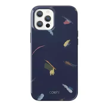 UNIQ etui Coehl Reverie iPhone 12/12 Pro 6,1" niebieski/pruská modrá