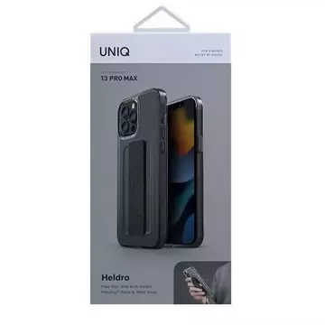 UNIQ etui Heldro iPhone 13 Pro Max 6,7" kouřový/kouřový