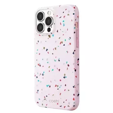 UNIQ pouzdro Coehl Terrazzo iPhone 13 Pro / 13 6,1" růžová / tvářenka růžová