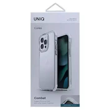 UNIQ pouzdro Combat iPhone 13 Pro / 13 6.1" bílá / bílá