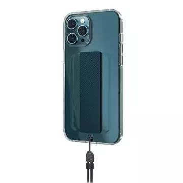UNIQ pouzdro Heldro iPhone 12 Pro Max 6,7" průhledné / čiré Antimikrobiální