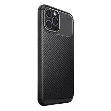 UNIQ pouzdro Hexa iPhone 12 Pro Max 6,7" černé / půlnoční černé