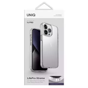 UNIQ pouzdro LifePro Xtreme iPhone 14 Pro 6.1" průhledné / křišťálově čisté