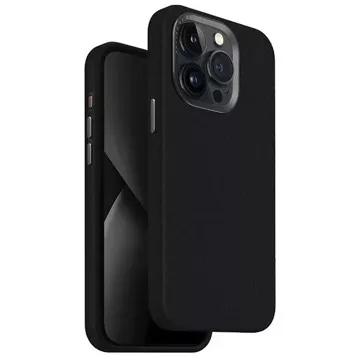 UNIQ pouzdro Lyden pro iPhone 15 Pro Max 6,7" Magclick Charging black/Dallas black