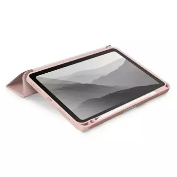 UNIQ pouzdro pro Moven iPad Air 10.9 (2022/2020) Antimikrobiální růžová / tvářenka růžová
