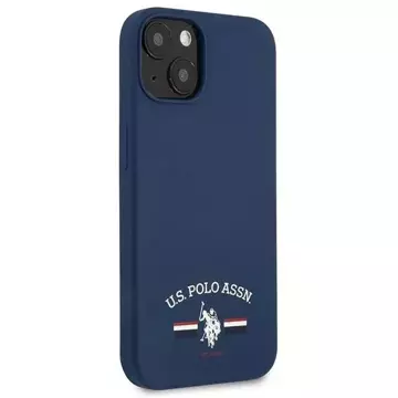 US Polo silikonová kolekce iPhone 13 mini 5,4" pouzdro na telefon námořnická modř/námořnická