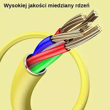 USAMS Kabel U52 lightning 2A Fast Charge 1m fialový