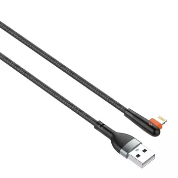 USB to Lightning kabel LDNIO LS561, 2,4A, 1m (černý)