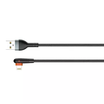 USB to Lightning kabel LDNIO LS561, 2,4A, 1m (černý)