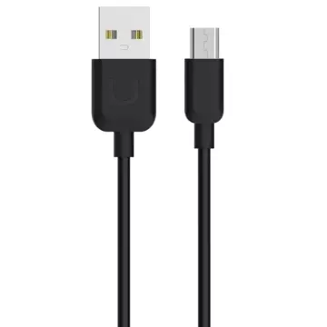 USMAS U-Turn microUSB kabel 1m černý