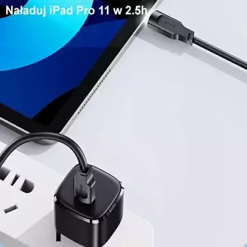 USMAS USB-C na USB-C PD rychlý nabíjecí kabel 1,2m bílý