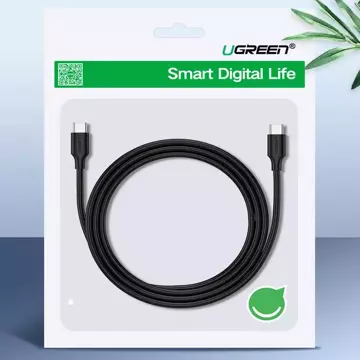 Ugreen USB Type C nabíjecí a datový kabel 3A 2m černý (US286)