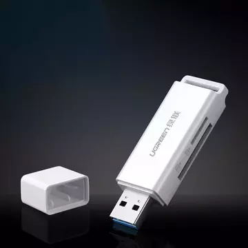 Ugreen přenosná čtečka TF/SD karet pro USB 3.0 černá (CM104)