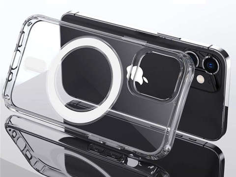 Ultra Slim Alogy Armored Case pro Qi nabíječky pro iPhone 12 / Pro Transparent Qi Charger