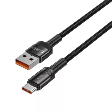 UltraBoost Evo USB-C / USB-C PD kabel 100W 5A 0,25 m černý