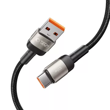 UltraBoost Evo USB-C / USB-C PD kabel 100W 5A 1 m Stříbrný