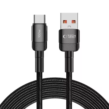 UltraBoost Evo USB-C / USB-C PD kabel 100W 5A 3m Black