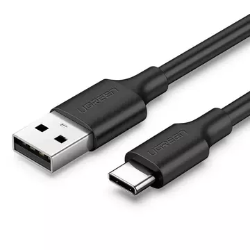 Uzelený kabel USB - USB Typ C 2 A kabel 0,5 m černý (60115)