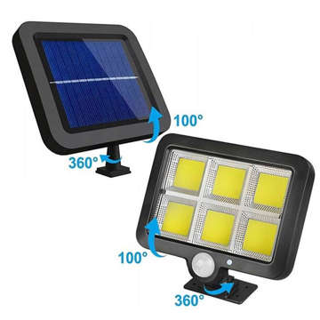 Venkovní solární lampa Alogy Solar Lamp se senzorem 120 COB