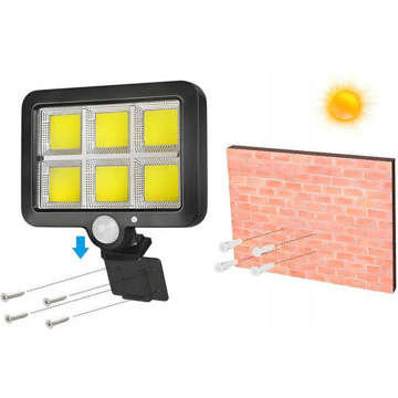 Venkovní solární lampa Alogy Solar Lamp se senzorem 120 COB