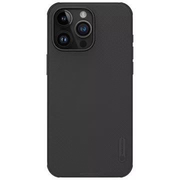 Vyztužený obal Nillkin Super Frosted Shield Pro pro iPhone 15 Pro Max - černý