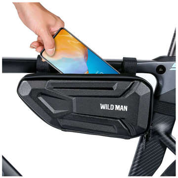 Wildman Hard Shell Bicycle Bag XT4 Pouch brašna na kolo pod rám 1,5L Černá