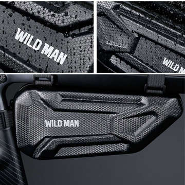 Wildman Hard Shell Bicycle Bag XT4 Pouch brašna na kolo pod rám 1,5L Černá