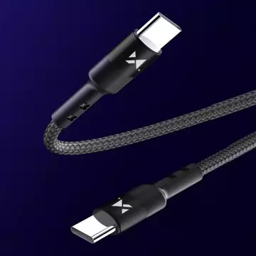 Wozinsky kabel USB Type C kabel - USB Type C Power Delivery 18W 1m černý (WUC-PD-CC1B)